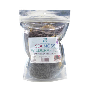 Herb To Body: Multi-Color Sundried Wildcrafted Sea Moss - 4 oz (Premium Quality)