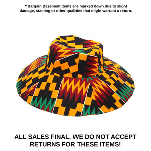 Damaged - Kente Sun Hat