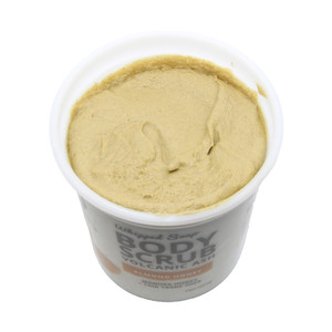 Bodhi: Whipped Soap Body Scrub (Volcanic Ash) Almond Honey - 14 oz