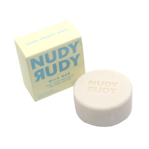 Nudy Rudy: Goat Milk & Shea Butter Milk Bar Soap - 4.2 oz