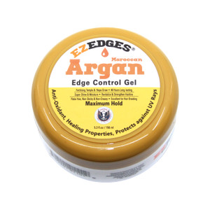 EZEDGES: Moroccan Argan Edge Control Gel (Maximum Hold) - 5.3 FLOZ