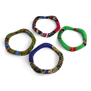 Kitenge Swirl Bracelet: ASSORTED