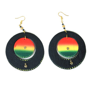 Buy Colors Of Africa Hoop Earrings