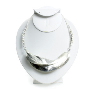 Buy Fulani Silver Twist Necklace: XL