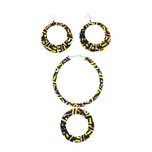 Kitenge Loop Choker Set ASSORTED