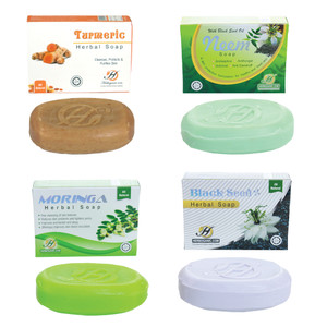 Set Of 12 Herbal Soaps