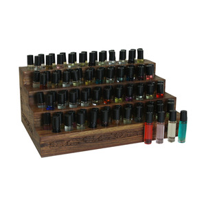 Set Of 96 Oils + Wooden Display