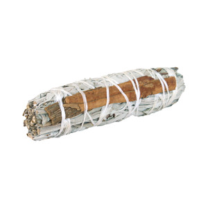 White Sage & Cinnamon Smudge Stick