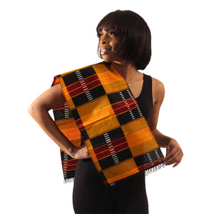 Africa Imports African-Made Premium Kente Kaftan