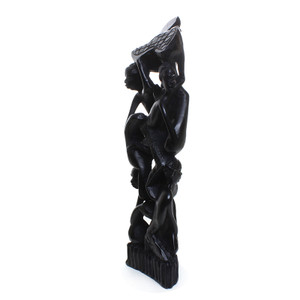 Ebony Family Tree Carving