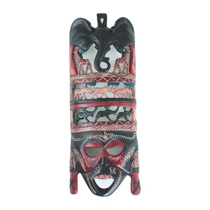 Animals Of Africa Maasai Mask (12-14")