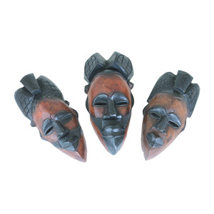 Gabonese Wooden African Mask