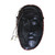 Black Leather Purse - Mask Design