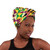 Yellow/Purple Kente Head Wrap