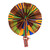 Traditional Kente Folding Fan