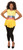 Buy Tie Dye Butterfly-Cut Top: Yellow