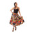 African Print Patchwork Skirt