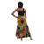 Trad Patch Print Wrap Skirt