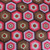 African Hexagon Print Fabric