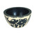 Ghanian Black/White Wooden Bowl: SM