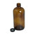 16 oz. Amber Glass Bottle - Set Of 4