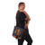 Kente Print Gye Nyame Crossbody Bag