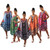 Set Of 5 Trad Print Umbrella Dresses