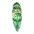 Medium Ghana Fang Mask - Symbol Green