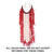 Red Beaded Breastplate Necklace