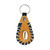 Leather & Shell Key Chain