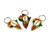 Buy Africa Key Chain w/Cowry - Traditional