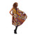 Floral African Print Sleeveless Dress
