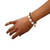 Cowrie Shell Bracelet: Rasta Bead