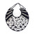 Gye Nyame Breastplate Necklace: White 1