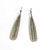 Tuareg Silver Earrings - Oval