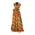 Kente Print Infinity Wrap Dress