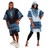 Over-Sized Traditional Hoodie Poncho