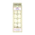 White Sage Tea Light Candles - Set Of 12