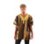 Embroidered Kente #4 Dashiki & Cap