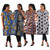 Set Of 4 ASSORTED Short Dress w/ Sleeves