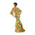 Kente Print Elastic 2-Piece Skirt Set