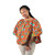 Bold Kente Off-Shoulder Blouse