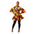 Kente #3 Wrap Blouse