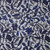 Economy Blue Flower Print Fabric 12 Yards - B