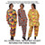 Set of 3 Bargain Ankara Print Pant Sets - ASSORTED