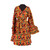 Mid-Length Kente #2 Wrap Dress