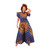 Damaged - Blue Sun Collared Palazzo Jumpsuit