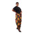 Drawstring African Print Drop-crotch Pants