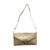 Gold Vegan Leather Luxury Crossbody Handbag