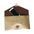 Gold Vegan Leather Luxury Crossbody Handbag